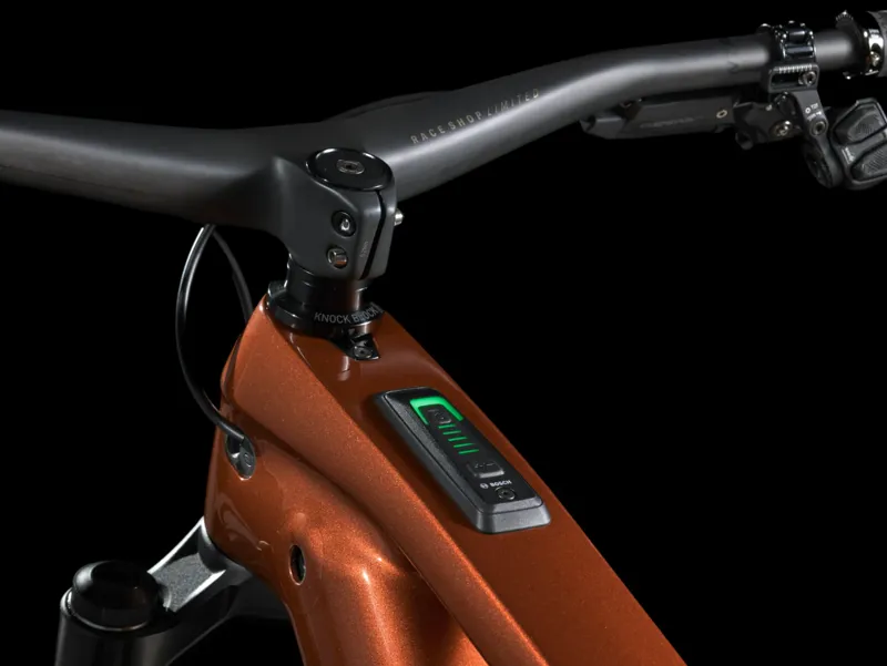 Trek Rail 9.9 X0 AXS Full Suspension Electric Mountain Bike 2024 in Pennyflake-5